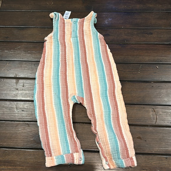 Multicoloured romper - 6-12M - Picture 2 of 2